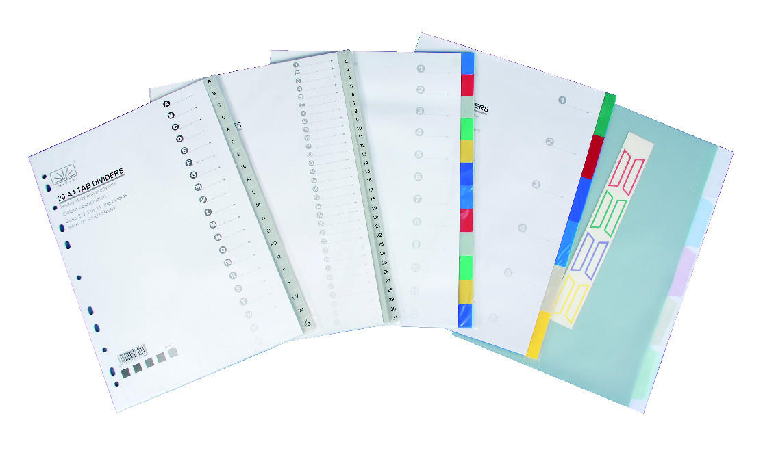 INDICE PLASTICO A4 1-31 THE-PEL 6302