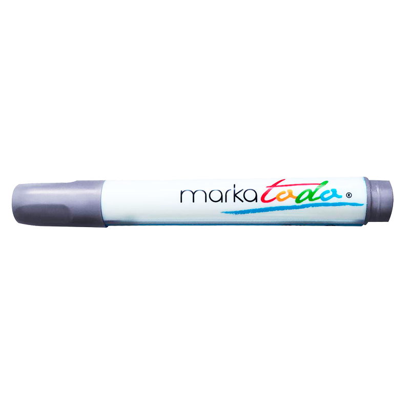 MARCADOR PELIKAN MARKATODO METALIZADO PLATA
