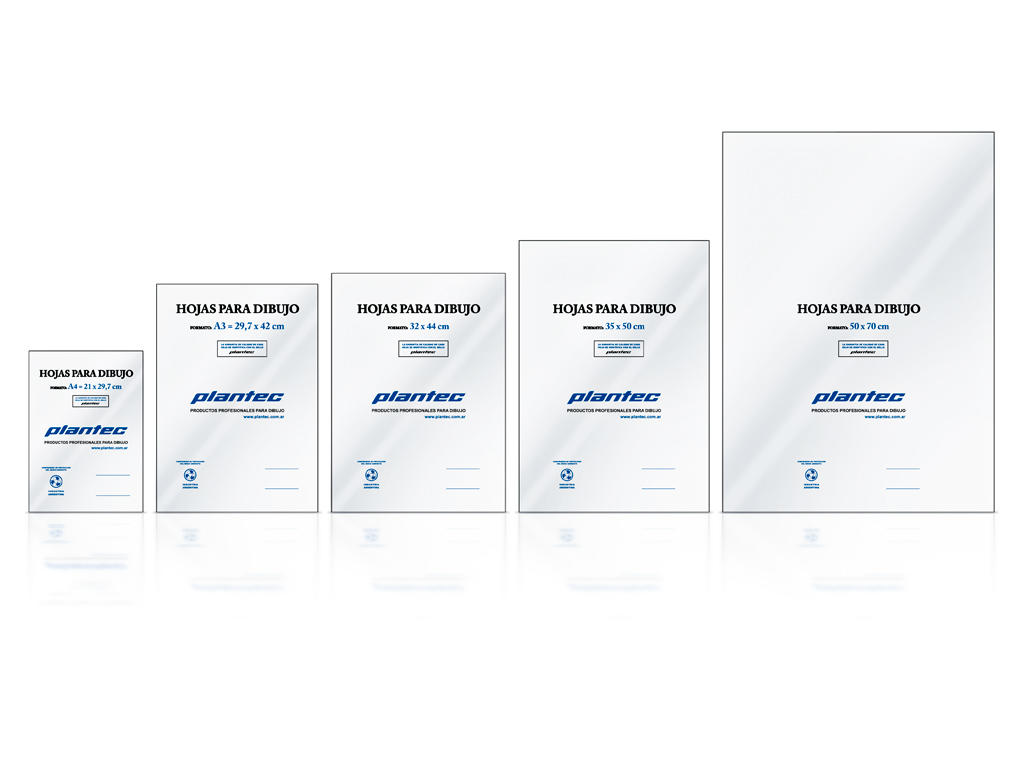 PAPEL P/DIBUJO PLANTEC 35 X 50 142 GRS X 20 HS