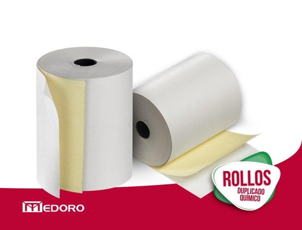 SP ROLLO PAPEL P/MAQ 57 MM X 20 MTS X 10 QUIMICO MEDORO-MS5720