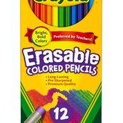 LAPICES DE COLORES CRAYOLA BORRABLES X 12- 684412