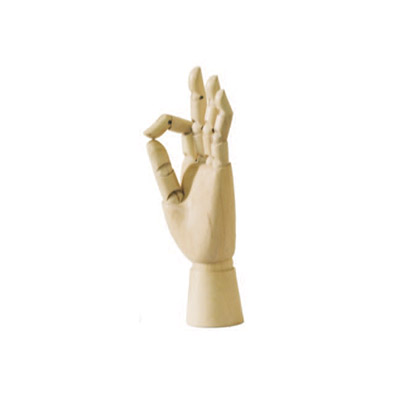 MANO ARTICULADA FEMENINA 25 CM IZQUIERDA  (057186)