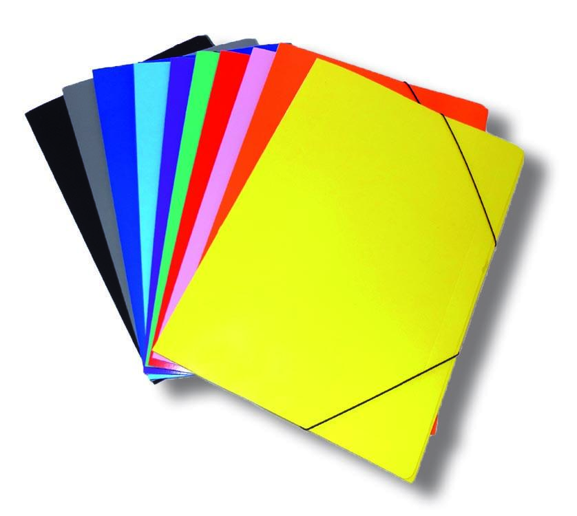 CARPETA 3 SOLAPAS C/ELASTICO OFICIO VIOLETA PLASTIFICADA