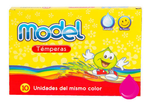 TEMPERA MODEL POMO 8 CC X 10 UN MAGENTA 826048