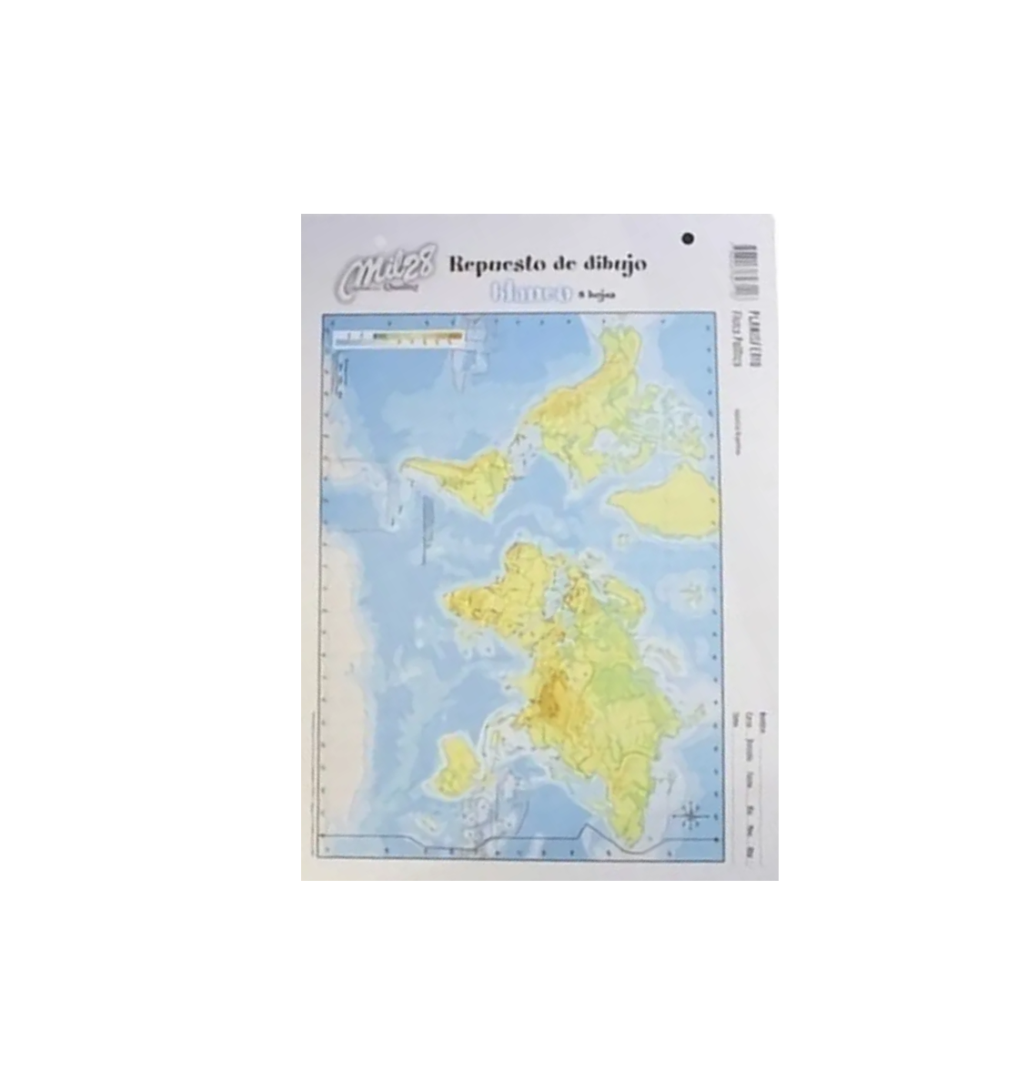 REPUESTO P/DIBUJO Nº6 BLANCO 1028 8 HJS