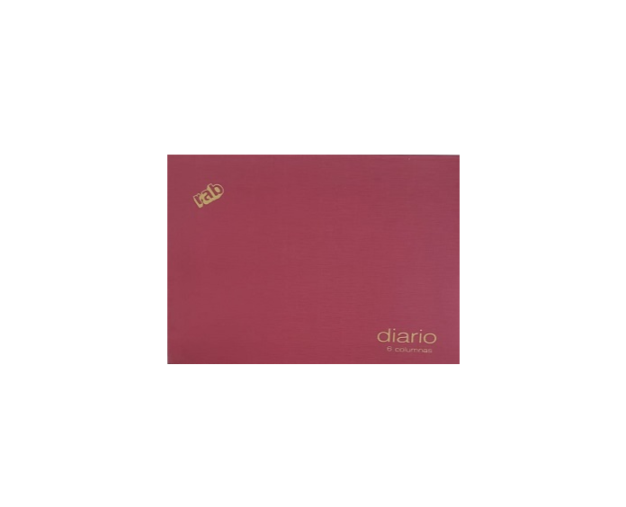 LIBRO CONTABILIDAD DIARIO T/F APAISADO 6 COL-3322/D6