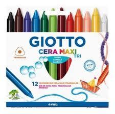CRAYON DE CERA MAXI GIOTTO X 12 202202ES/202702ES