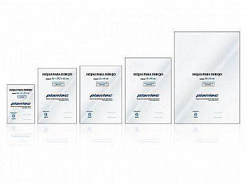 PAPEL P/DIBUJO PLANTEC 50 X 70 142 GRS X 10 HS