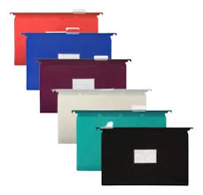 CARPETA COLGANTE OFICIO PVC COLOR X 10 UN LAMA -SU307FBO