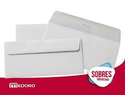 SOBRE MEDORO OFICIO AMERICANO 70 GRS X 500 UN