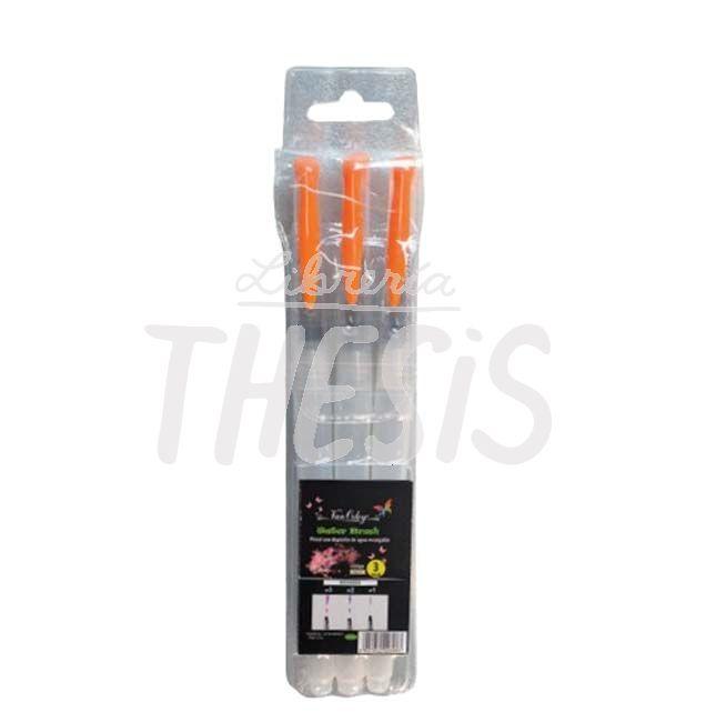 PINCEL LAMA WATERBRUSH X 3 UN REDONDOS