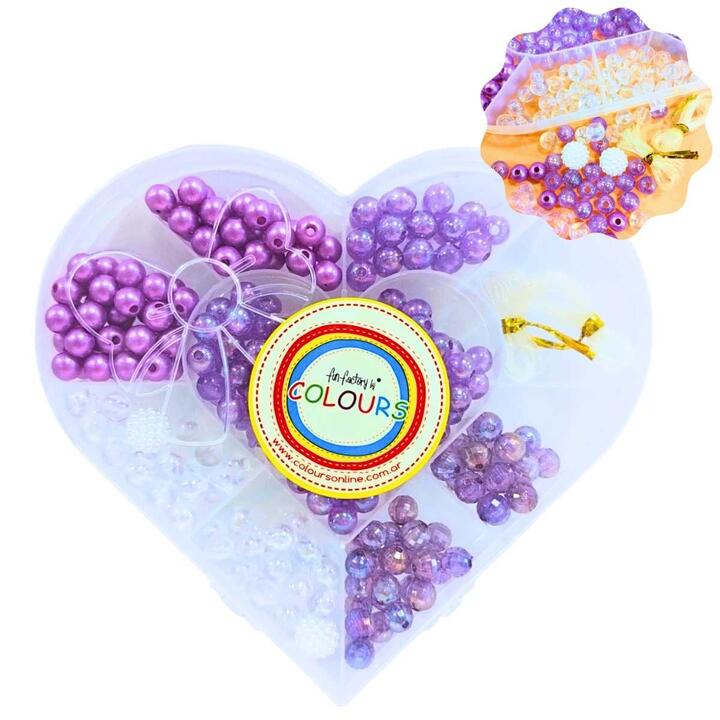 SET BIJOU CORAZON PERLAS-27264