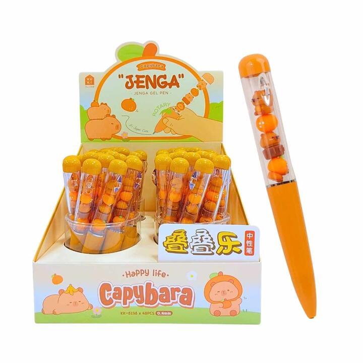BOLIGRAFO JENGA CAPYBARA RETRACTIL -27699