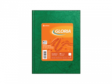 CUADERNO T/D 84 HS RAY GLORIA ARAÑA VERDE 100939