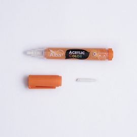 MARCADOR ALBA ACRYLIC 4 MM ANARANJADO 482