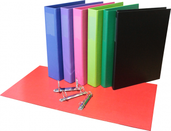 CARPETA OFICIO 2 AN X 40 MM FORRADA VERDE THE PEL 1507