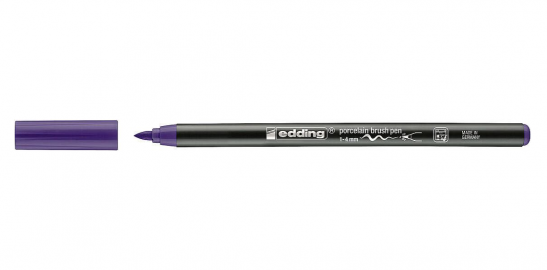MARCADOR EDDING 4200 P/PORCELANA VIOLETA
