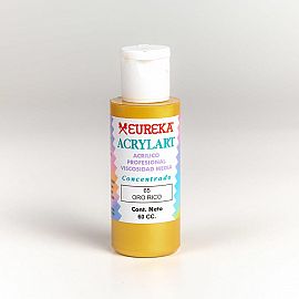 ACRILICO EUREKA ACRYLART 60 CC ORO RICO -65