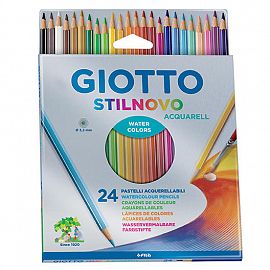 LAPICES DE COLORES GIOTTO STILNOVO ACUARELABLES X 24 L FILA 255800ES