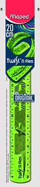REGLA ESCOLAR 20 CM MAPED TWIST´N FLEXIBLE 278910