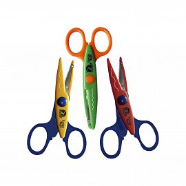 TIJERA EZCO 14 CM C/FORMAS CRAZY STYLE