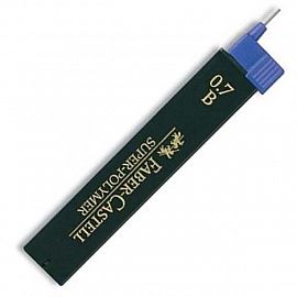 MINAS 0.7 MM FABER CASTELL B X 12 TUBOS