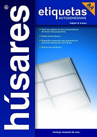 ETIQUETAS P/COMPUTACION HUSARES A4 21.00 X 29.70 CM X 100 HS-H34101