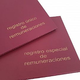 LIBRO CONTABILIDAD REMUNERACIONES RAB T/D 1M ESP-2309/V