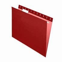 CARPETA COLGANTE CARTULINA BORDO X 25 UN NEPACO