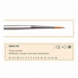PINCEL CASAN SERIE 975 Nº 1 C/U