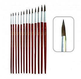 PINCEL LAMA REDONDO PELO PONY Nº 6 X 12 UN