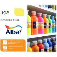 TEMPERA ALBAMAGIC MAX ESCOLAR POTE 700 GRS AMARILLO FLUO