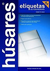 ETIQUETAS P/COMPUTACION HUSARES A4 9.90 X 3.39 CM X 100 HS-H34116