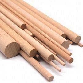 MADERA PINO VARILLAS CILINDRICAS 2 MM X 20 UN