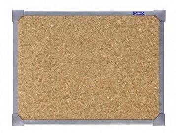 CARTELERA CORCHO 90 X 150 CM PREMIUM MARCO METAL MP057M