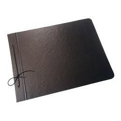 CARPETA C/CORDON Nº 5 FIBRA NEGRA