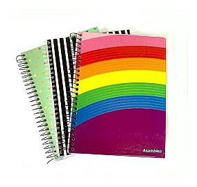 CUADERNO 16 X 21 ASAMBLEA T/D 120 HS RAY C/ESP.