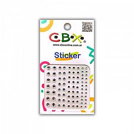 STICKER REDONDO CRISTAL LINEA 410