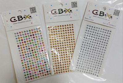 STICKER REDONDO CRISTAL/ MULTICOLOR LINEA R5