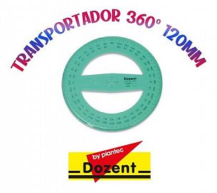 TRANSPORTADOR DOZENT 360º-120 MM - 12646