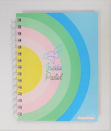 CUADERNO 16 X 21 ASAMBLEA T/D 120 HS LISAS C/ESP. COLOR PASTEL AS060684