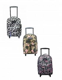 MOCHILA C/CARRO INFLUENCER ESTAMPADA - LSY68.1302