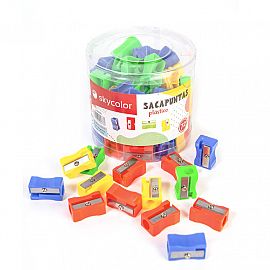 SACAPUNTA SKYCOLOR PLASTICO  X 72 UN - JJ30208A
