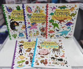 LIBRO INFANTIL COL. BUSCO Y ENCUENTRO C/STICKERS - ARTEMISA 937/44/70
