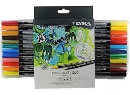 MARCADORES LYRA AQUA BRUSH DUO X 24 -L6521240