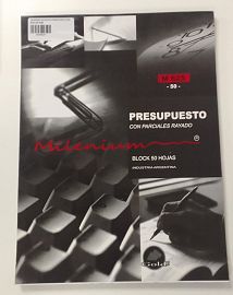 TALONARIO MILENIUM PRESUPUESTO C/PARCIALES M625