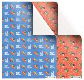 PAPEL PLASTIFICADO DINO  X 10 L5PPFDIN