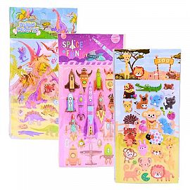 STICKERS MODELOS VS. C/RELIEVE-25600/1/27305/7/9/10/11