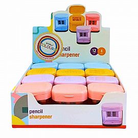 SACAPUNTAS DOBLE PUNTA COLOR PASTEL-26647