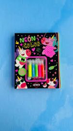 LIBRO ACTIVIDADES COL. NEON COLOR-BK324/5